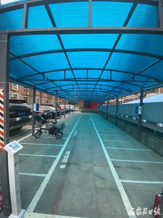 石家庄首个电动车智慧停车场亮相