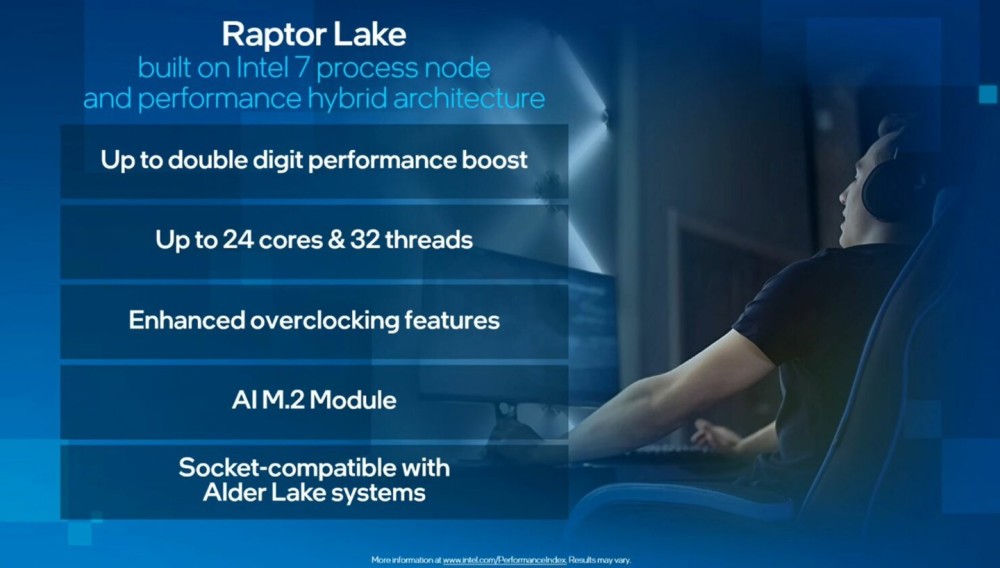 英特爾的第 13 代酷睿 Raptor Lake CPU 有望出現(xiàn)睿頻 6GHz 型號，成為第一個突破 6 GHz 的 x86 芯片