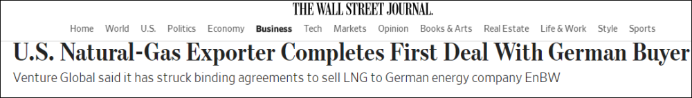 德美签订20年LNG协议后，卡塔尔也要求欧盟国家长期购销