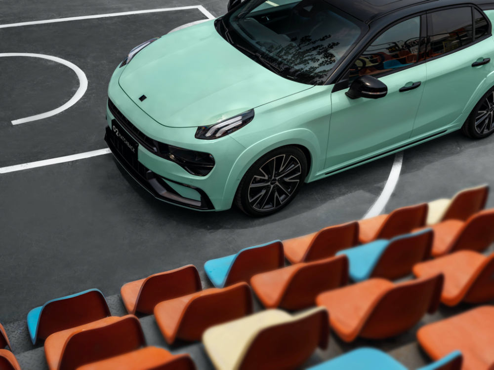 色号上新，领克02Hatchback解锁夏季限定新色600149华夏建通2023已更新(哔哩哔哩/知乎)600149华夏建通