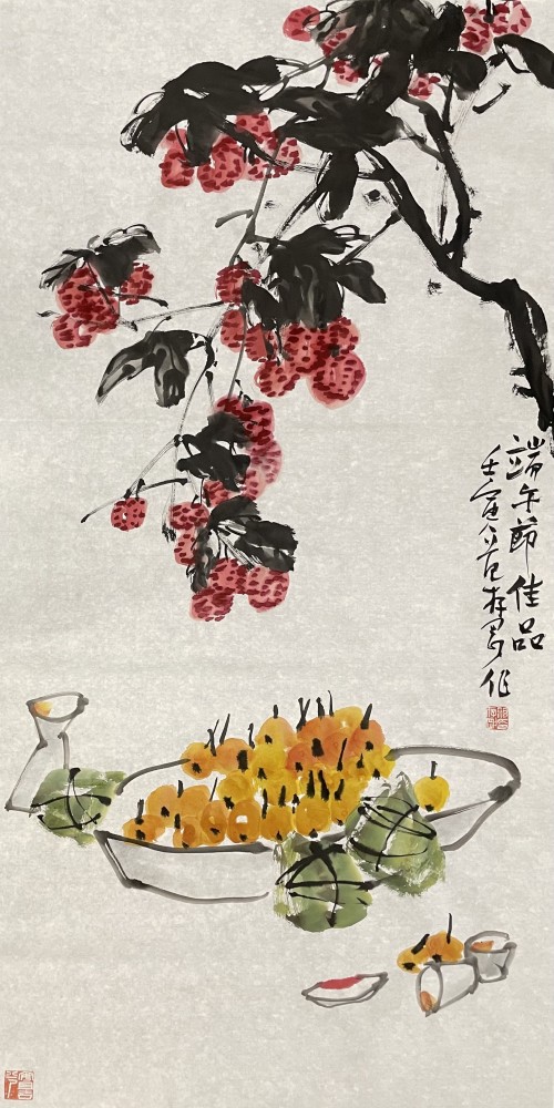 端午安康 秋菊送爽：著名国画家范存刚再出精品 第 1 张