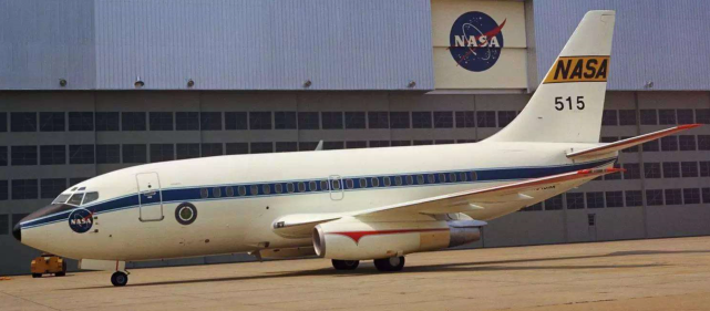 nasa所属用于测试的波音737-100型机
