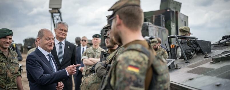 德军借俄乌危机崛起？朔尔茨表态，德国要打造欧洲最强大的军队软装设计