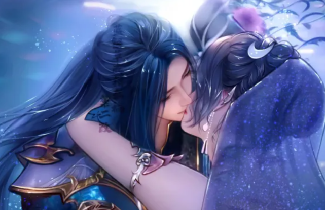 斗罗大陆:"三舞"在花瓣雨中相拥,小舞被唐三"捧脸"强吻,太霸道了!