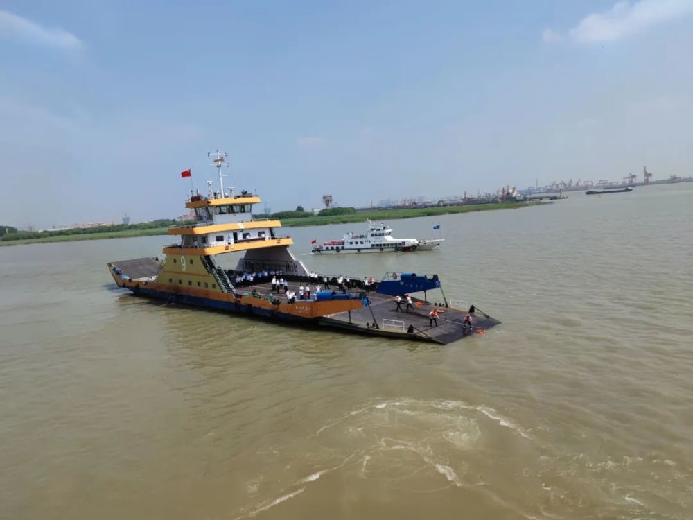 常州海事局组织开展圩塘七圩渡线联合演习