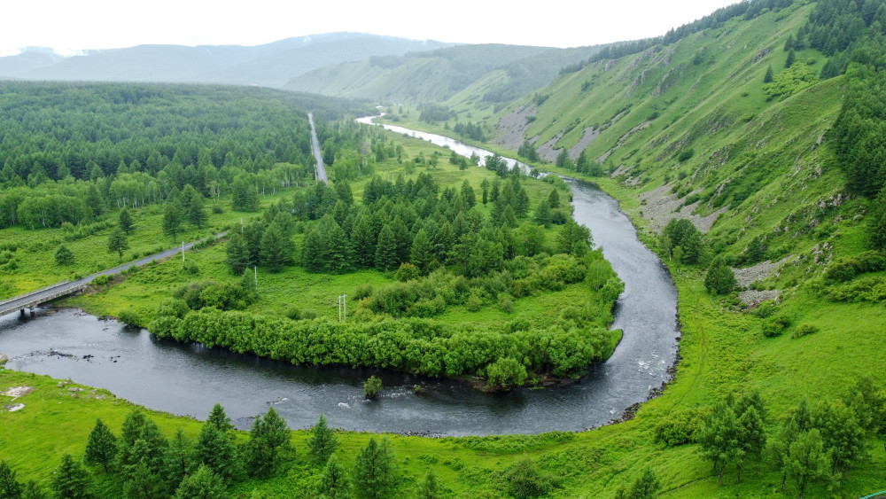美丽中国阿尔山国家森林公园夏日美