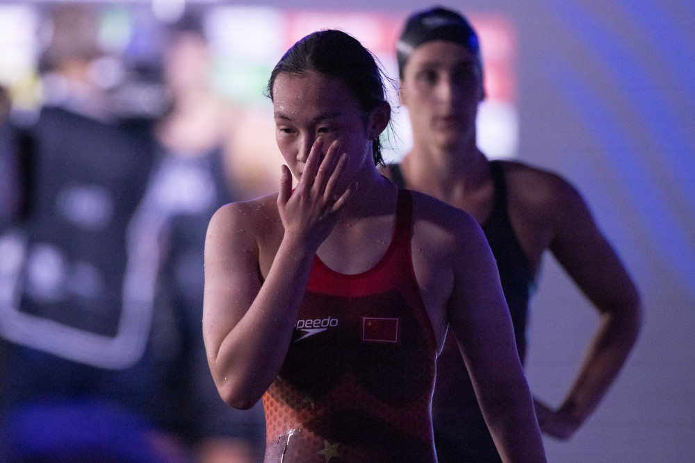 體育游泳世錦賽李冰潔獲女子800米自由泳第五名2