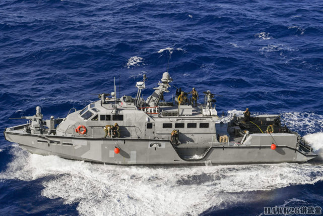 mk vi巡逻艇是目前美国海军的主力型号.