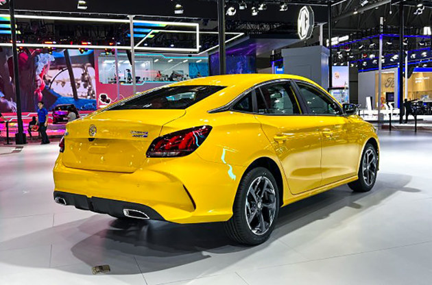 重庆车展2022款名爵5售价679万元起