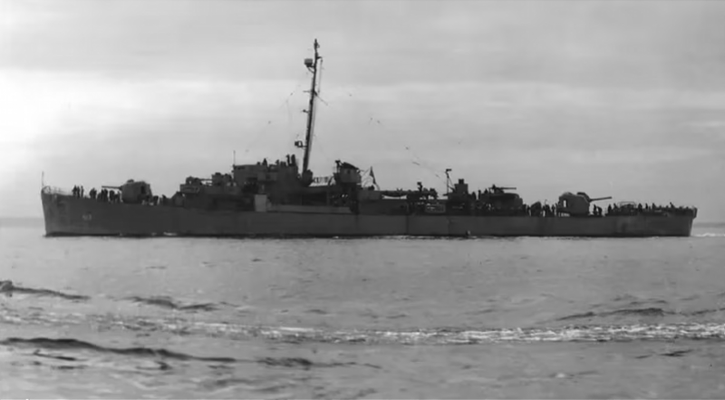 “世界最深沉船”被发现：美军驱逐舰二战沉没海底近七千米处
