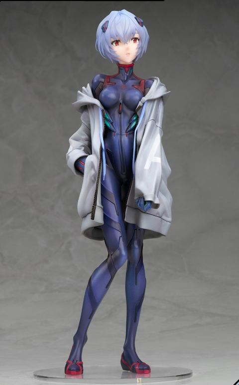 eva新剧场版华丽款绫波丽手办追加官图让粉丝心动的三无女神