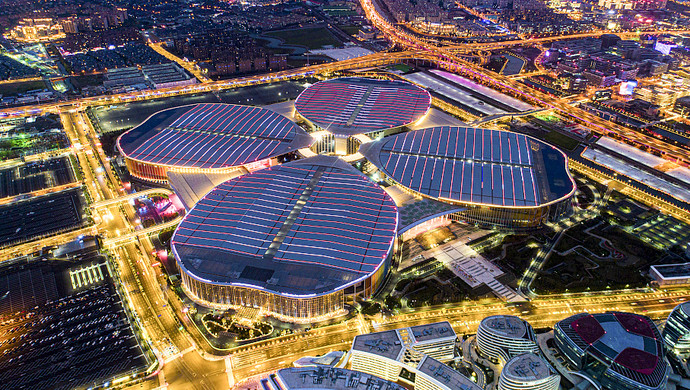 城市新地标|国家会展中心(上海):四叶草 "朋友圈"在此不断扩大_腾讯