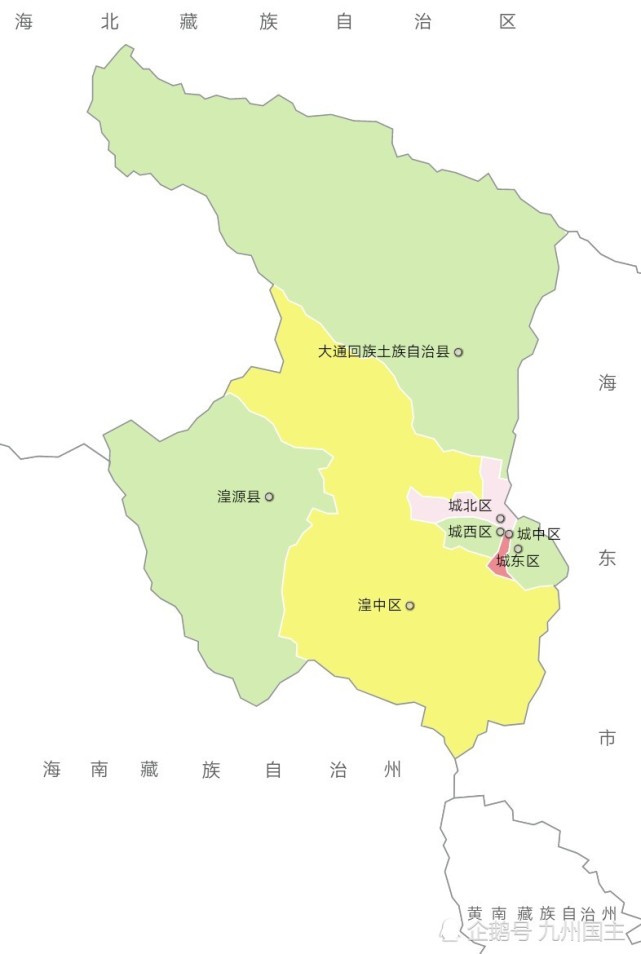 青海行政區劃調整設想:8個市州合併為6個