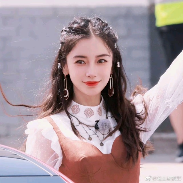 angelababy奔跑吧西域公主造型