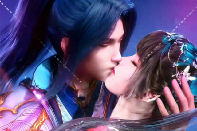 斗罗大陆:唐三和小舞月下热吻,竟还出现了"打啵声",耳机党彻底疯狂了!