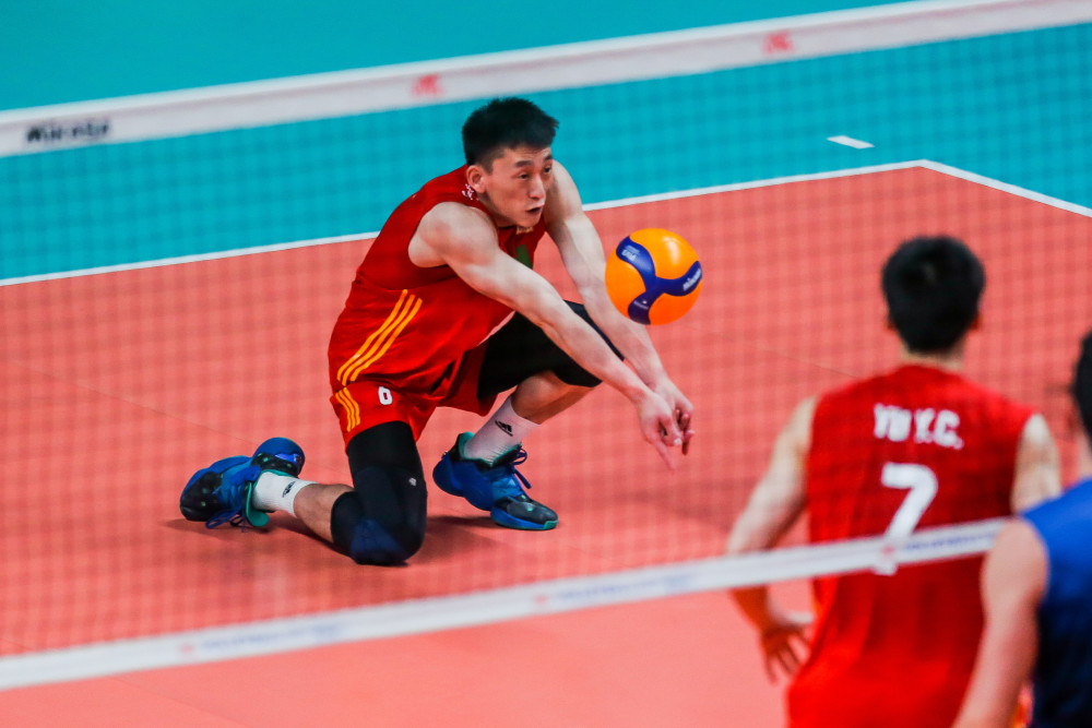 (体育)排球——世界男排联赛:中国队不敌意大利队(2)