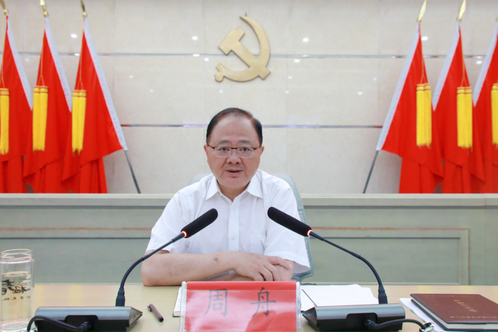 周舟树牢强区必先强镇理念奋力推动全区经济社会高质量发展