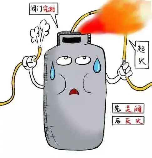 河北三河一商铺发生爆炸疑为燃气爆炸,煤气罐着火怎么办?_腾讯新闻