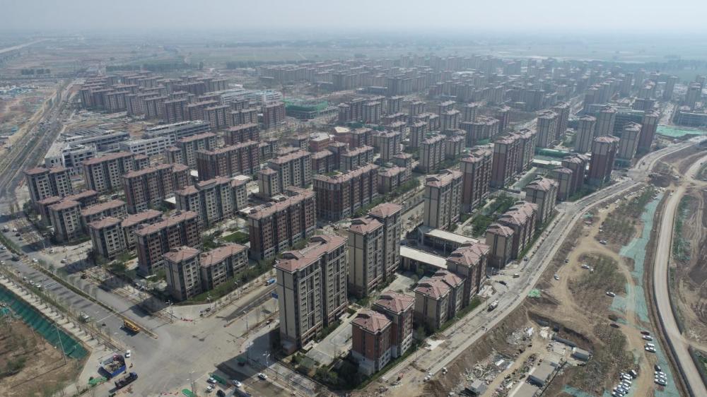 200多栋楼拔地而起雄安新区雄东片区安置房进入竣工验收