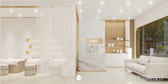 馆设计丨理发店设计丨spa店设计丨小儿推拿店装修丨美容美甲店装修