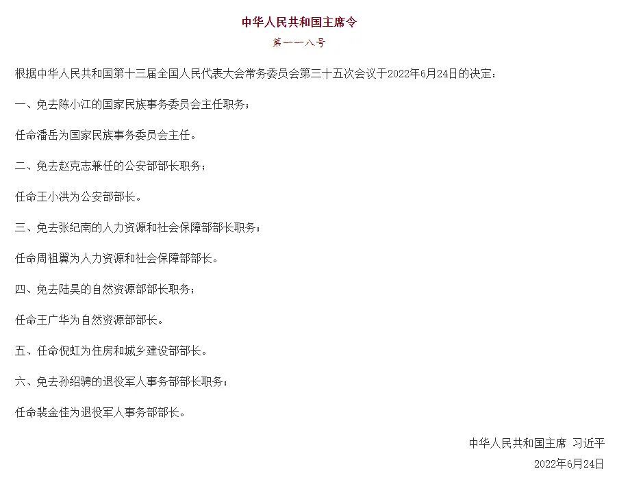 倪虹任住房和城乡建设部部长 腾讯新闻