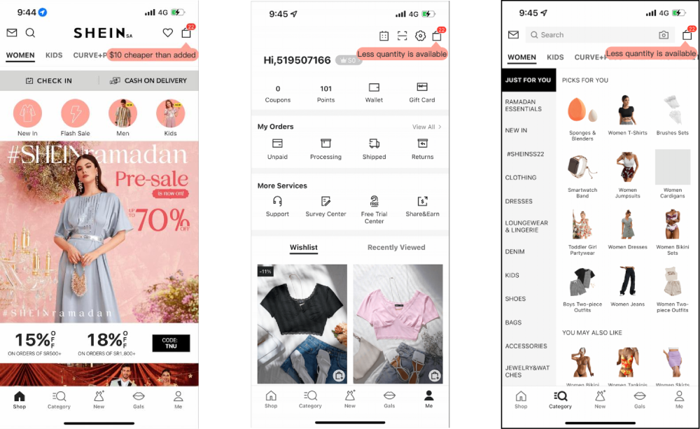 竞品分析：SHEIN VS CIDER_腾讯新闻