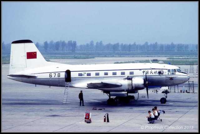 1968年12月5日凌晨,一架中国民航所属的苏制伊尔-14m型双活塞动力引擎