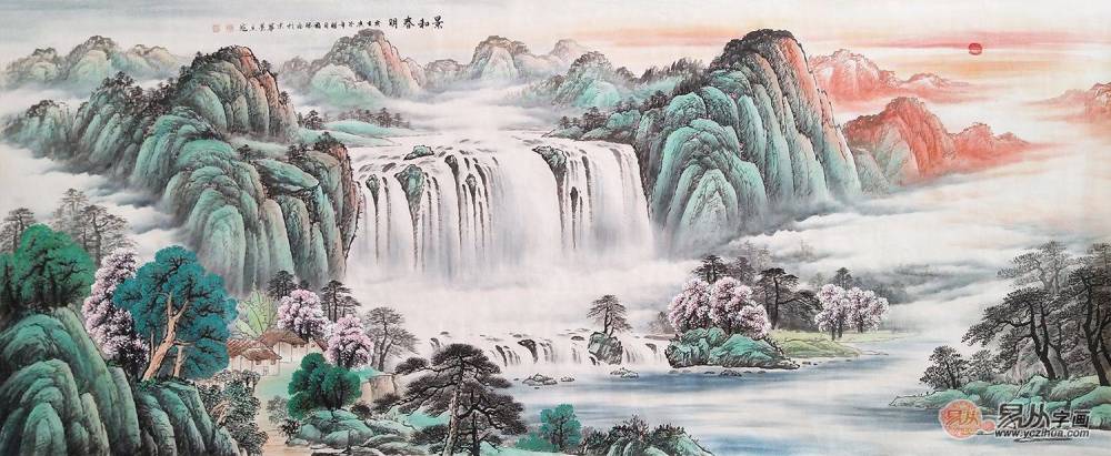 日本南画院 三井飯山 飯山 掛軸  雪景色 山水画 日本南画院 三井飯山 飯山 掛軸 雪景色 山水画