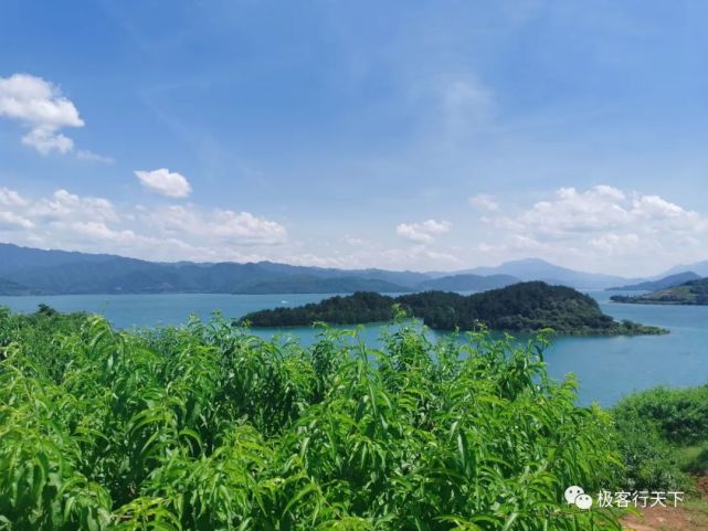 東江湖白廊景區,不出湖南就看到了