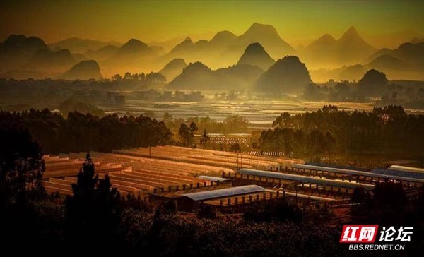 【每日一图@湖南】九嶷山下的十里画廊,奇峰美景,如诗如画