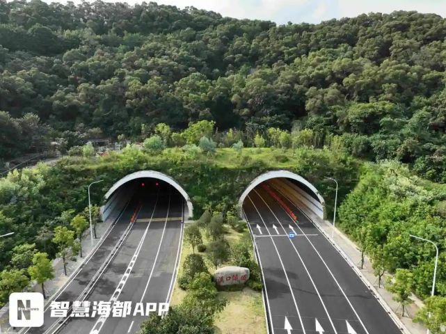 福州文林山隧道图片