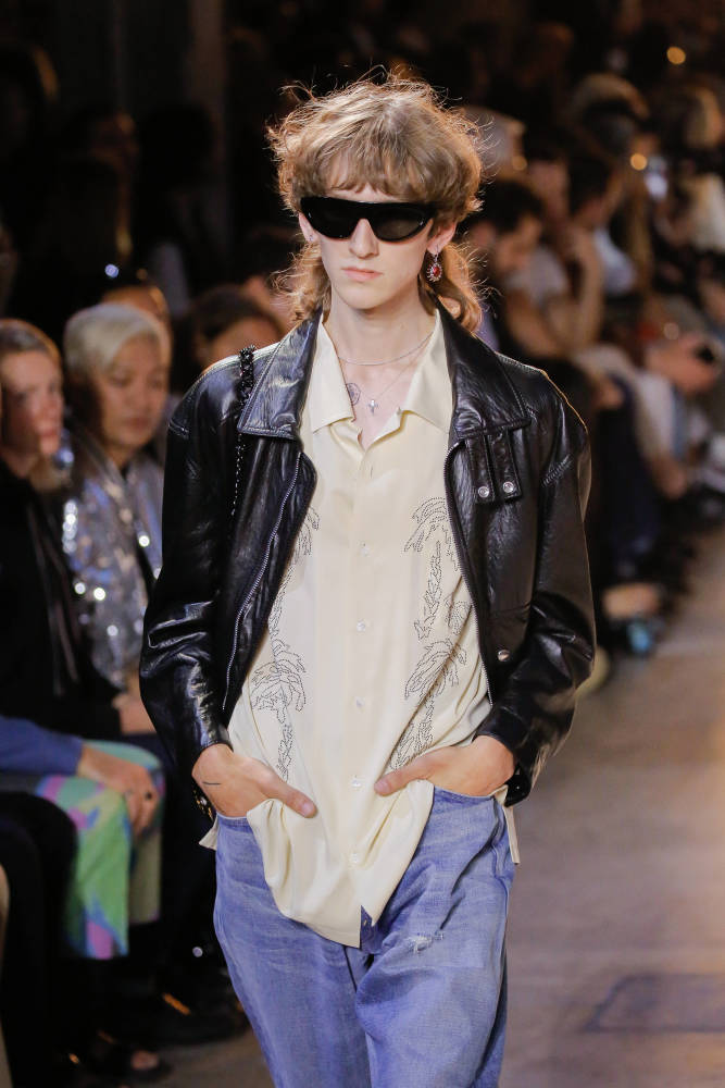 外代二线巴黎男装周celine品牌时装秀