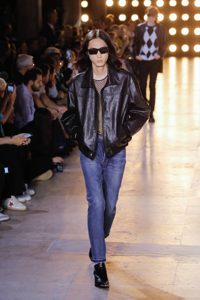 外代二线巴黎男装周celine品牌时装秀2