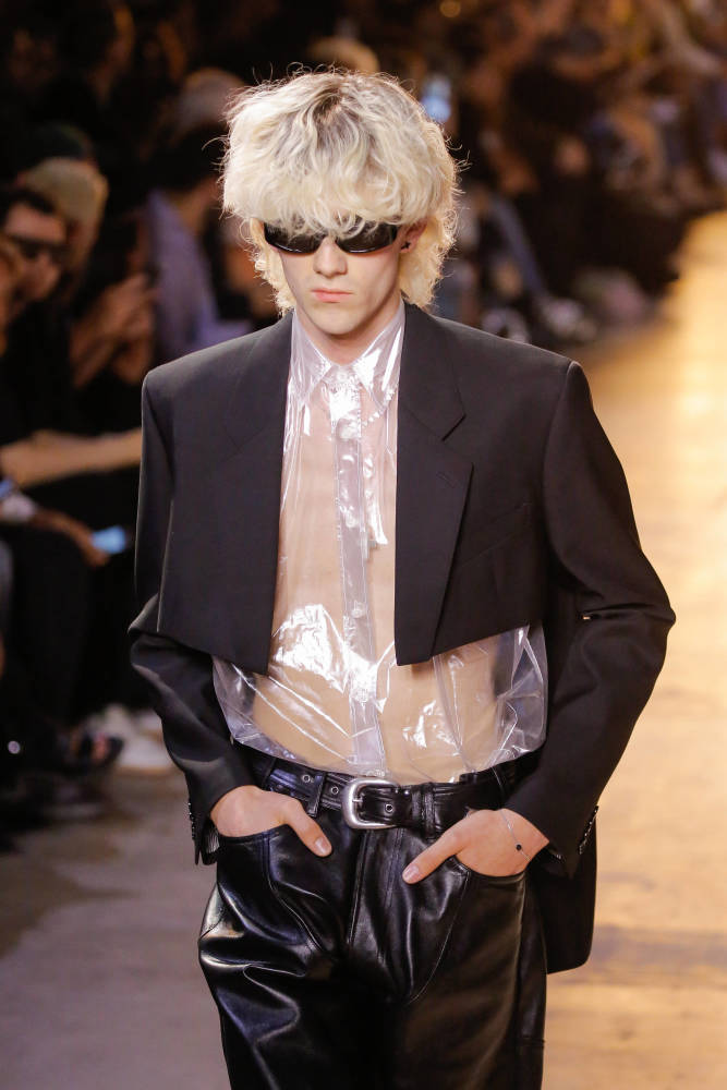 外代二线巴黎男装周celine品牌时装秀2