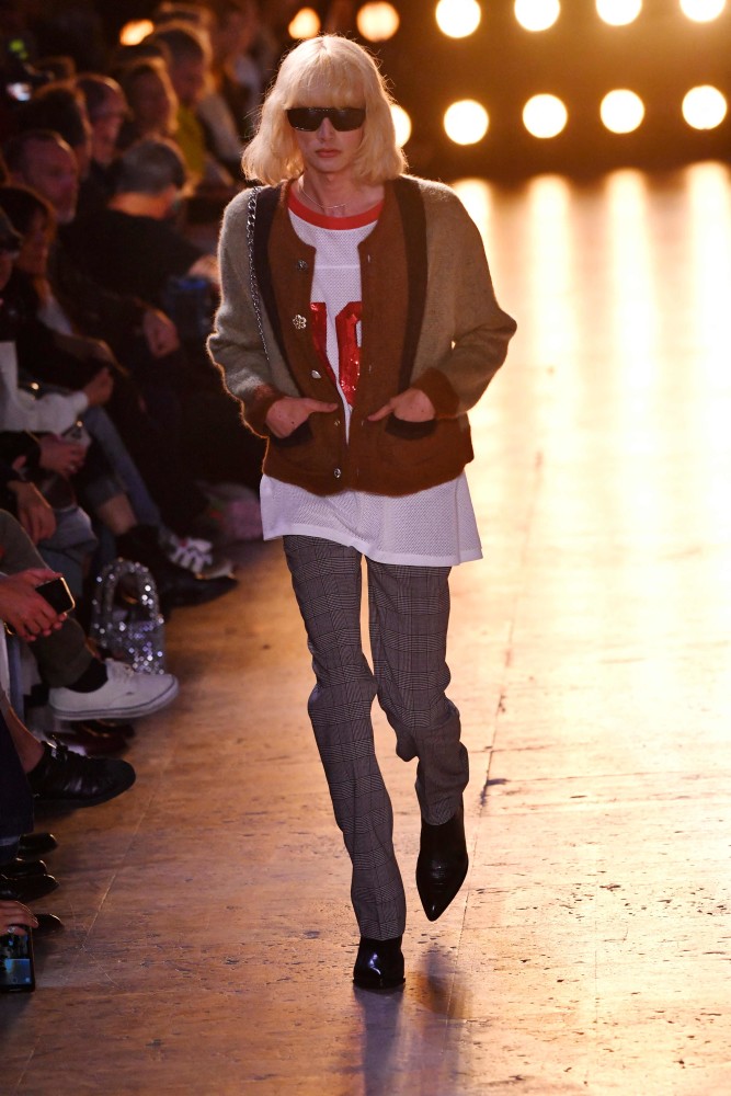 外代二线巴黎男装周celine品牌时装秀2