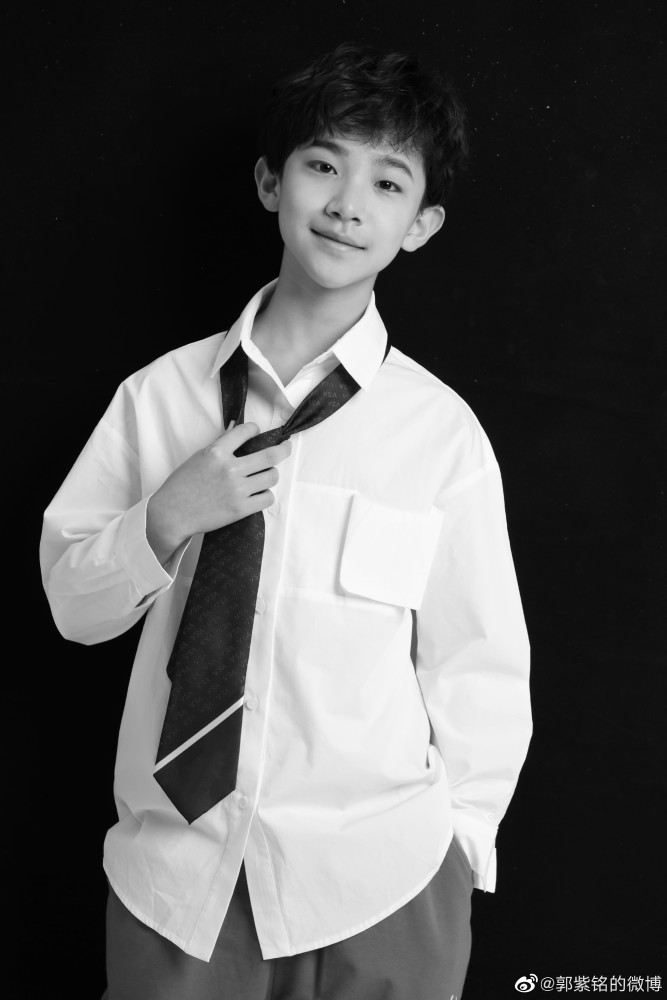 郭紫铭虽然才13岁,就已经展现出了不凡的表演功底,且在不断汲取新的