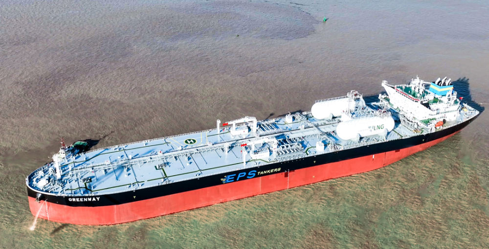 6月28日,由中国船舶集团旗下广船国际建造的全球首艘苏伊士型lng双