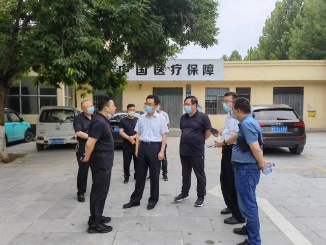 段清正到东明县督导可视化医保便民服务站和行风建设工作