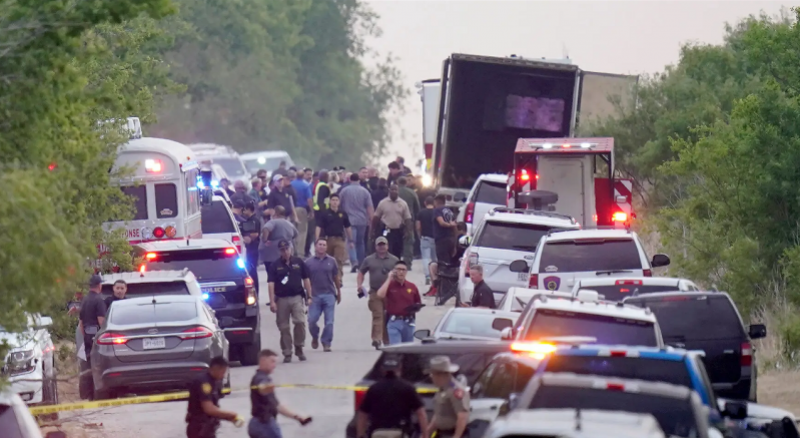 美国得州卡车移民死亡人数升至50人！22名死者来自墨西哥