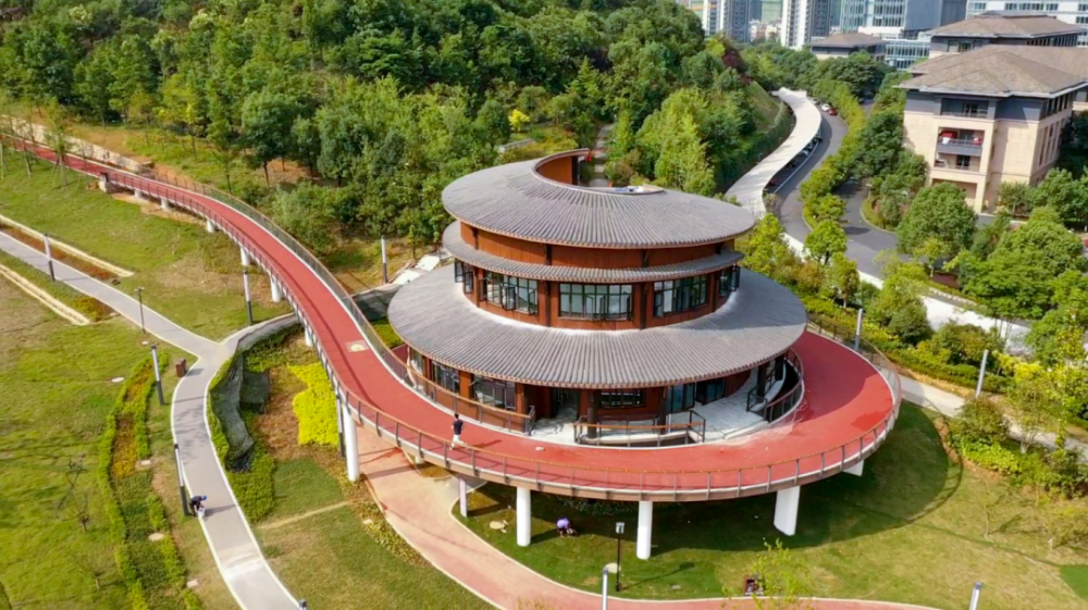 即将火出圈石山亚运山地公园全面建成