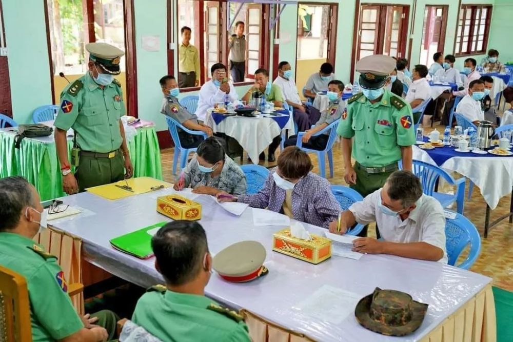 缅甸国管委将在边境设接待中心，迎接寻求庇护的人员