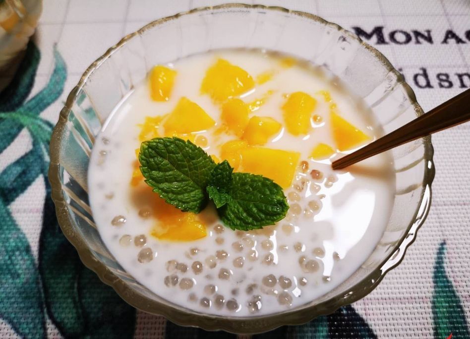 夏日甜品分享 椰汁西米露 老少皆宜甜蜜蜜_腾讯新闻