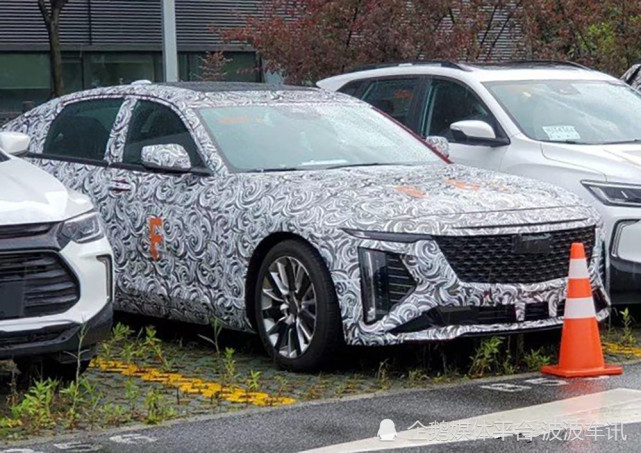 新款凯迪拉克ct6国内谍照曝光前脸的细节调整
