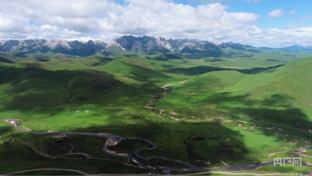 图组洮河源头画意湿地