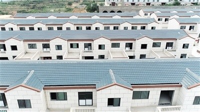 巩义市北山口镇灾后重建加速推进居民喜迁新居
