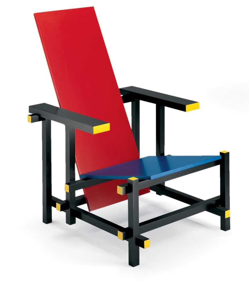 gerrit rietveld 格里特61里特维尔德"这把椅子