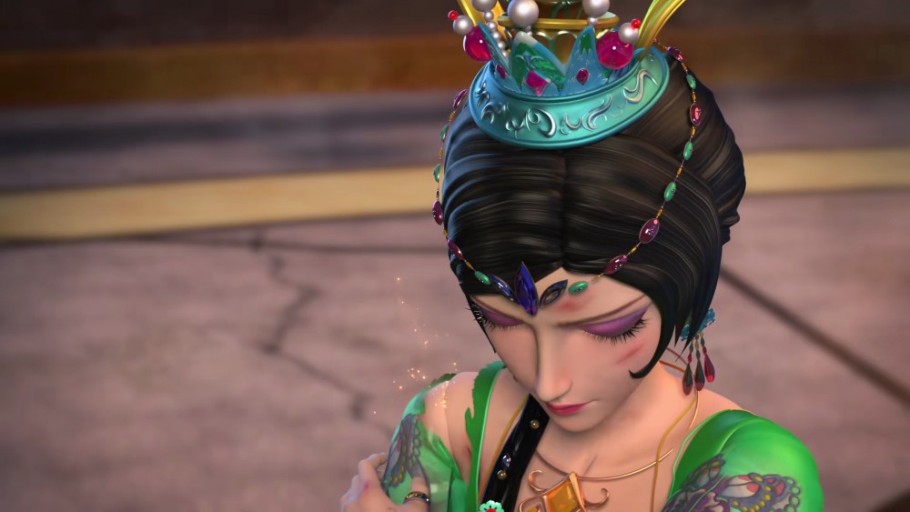 叶罗丽金王子发飙黎灰不顾曼多拉立刻逃走曼多拉被打残