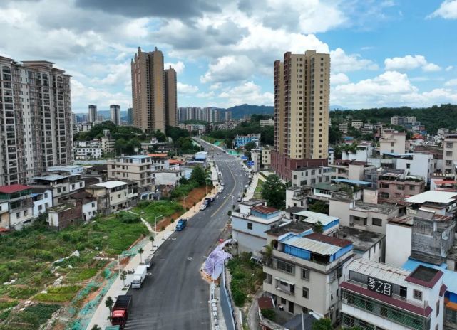 武江区再添一条东西向交通次干道