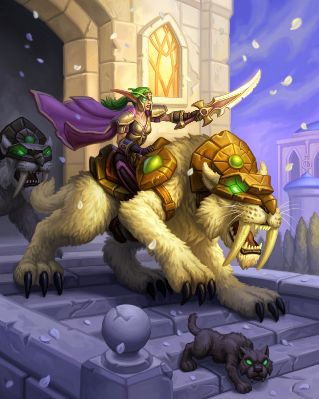 炉石传说:万物皆可王子之雷克萨!野兽猎plus更猛更稳