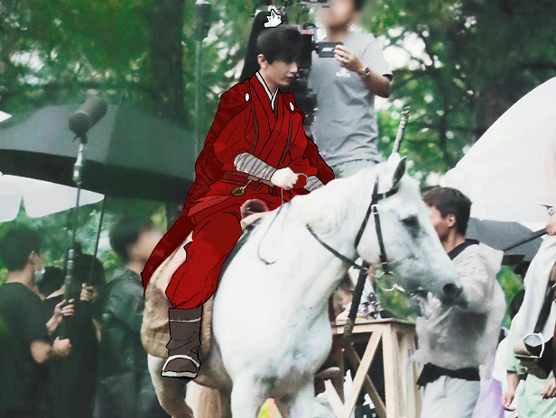 成毅莲花楼李相夷造型曝光白衣白马侠客行红衣劲装好帅